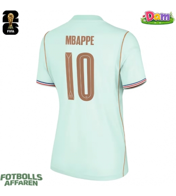 Frankrike Kylian Mbappe #10 Bortatröja Kvinnor VM 2026 Kortärmad